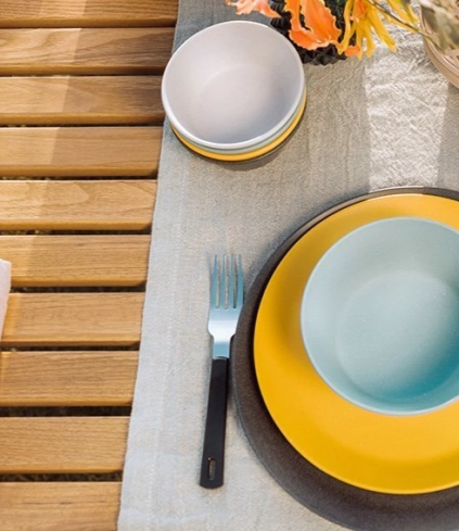 OP = OP! NU 50% korting op Mepal melamine campingservies 